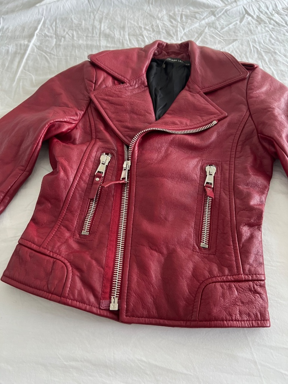 Authentic Balenciaga Leather jacket - Picture 2 of 11